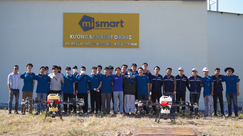 MiSmart – Nhà sản xuất và cung cấp máy bay nông nghiệp đầu tiên tại Việt Nam
