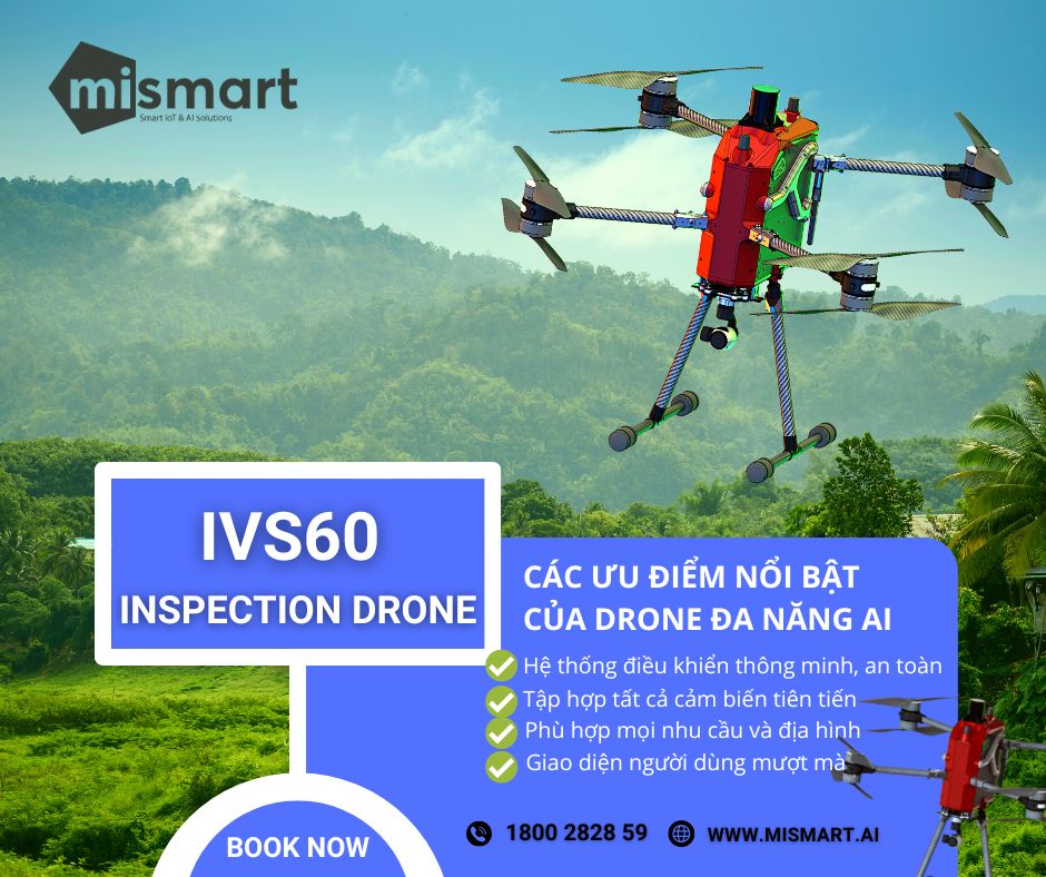 Các ưu điểm vượt trội của Drone AI MiSmart
